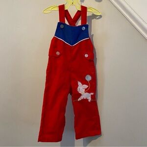 Vintage Toddler Overalls, Lightweight